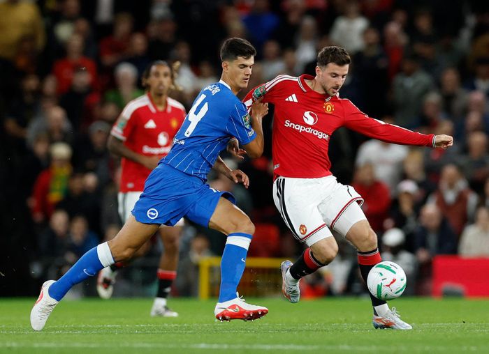 Man Utd bị loại khỏi Cúp Liên đoàn Anh. (Ảnh: Reuters)