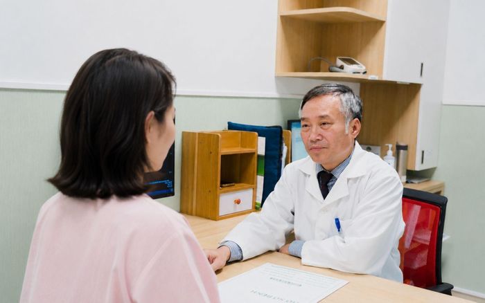 Sức khỏe của bệnh nhân D. hồi phục tốt vào ngày tái khám.