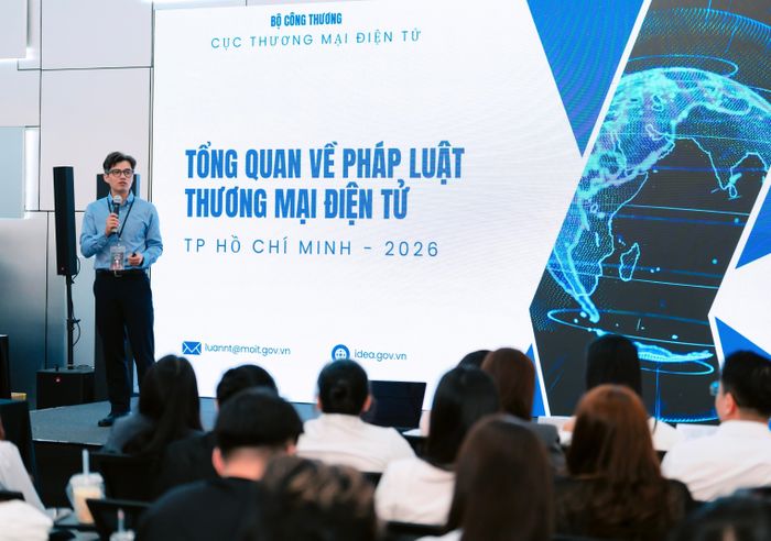 Ông Nguyễn Tiến Luận khẳng định nhà sáng tạo nội dung cần cung cấp thông tin chính xác về sản phẩm trong quá trình quảng bá, bán hàng.
