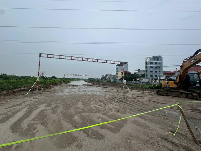 Xã Thường Tín đã hoàn thành GPMB, bàn giao sớm cho chủ đầu tư vị trí đất công để thi công dự án. Ảnh: PV