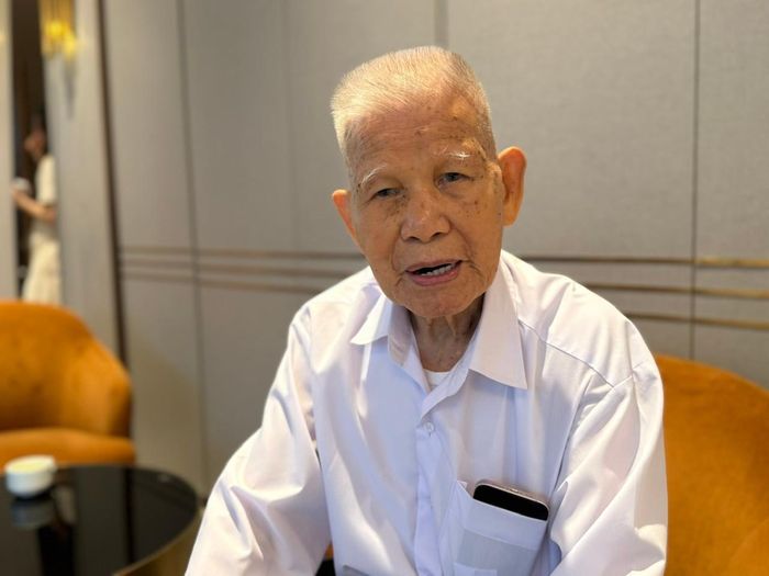 GS. TSKH. Đặng Huy Huỳnh, người Việt Nam đầu tiên được vinh danh Anh hùng Đa dạng sinh học ASEAN. Ảnh: Kiều Thoan Thu 
