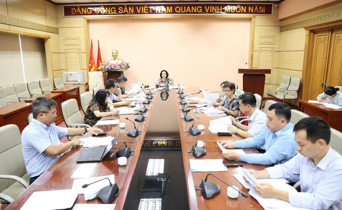 Quang cảnh cuộc họp. Ảnh: Trần Minh