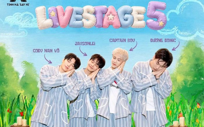 Dương Domic chưa từng trùng thành viên xuyên suốt các vòng Livestage Tinh Hà "Say Hi".