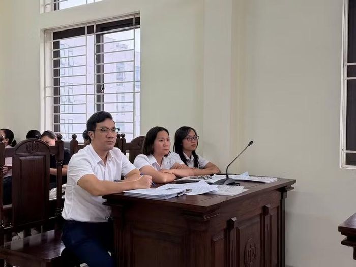 Đại diện BHXH cơ sở Chương Mỹ tham gia phiên xét xử