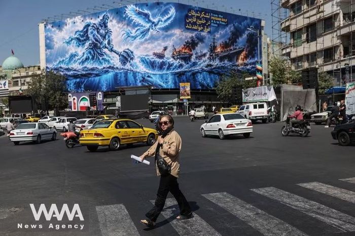 Đường phố Thủ đô Tehran, Iran ngày 16-9-2026