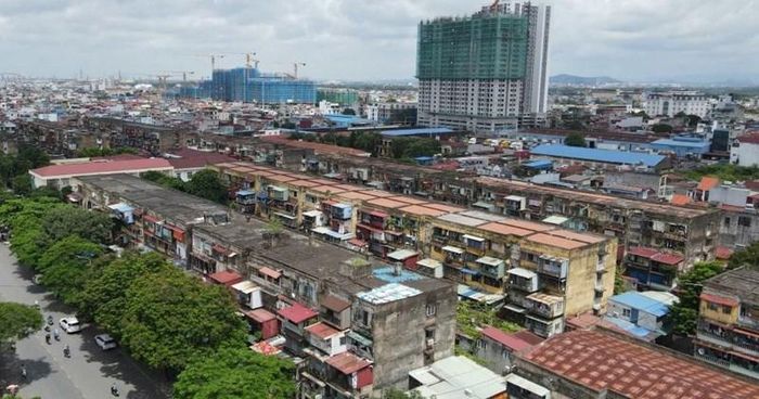 Chung cư cũ tại Hải Phòng xuống cấp, được đánh giá cấp độ D
