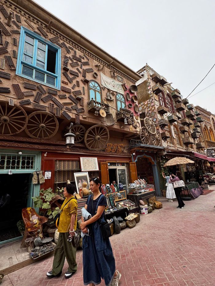 Phố cổ Kashgar. Ảnh: Đỗ Trang