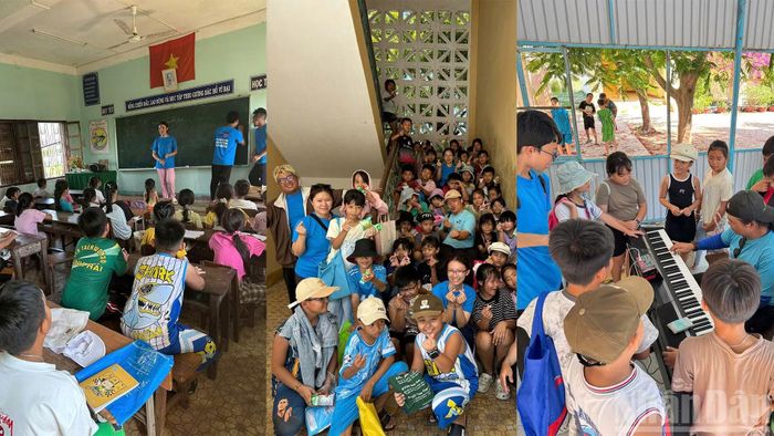 Hành trình của một ngày mới bắt đầu ở làng biển Mỹ Hòa. Các bạn trẻ trực tiếp đứng lớp giảng dạy tiếng Anh, Tin học và Âm nhạc miễn phí, mang đến luồng sinh khí mới cho trẻ em vùng đệm Vườn Quốc gia Núi Chúa.
