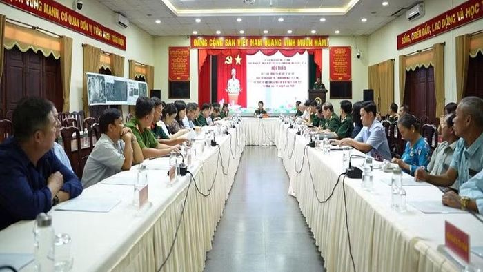 Xác định đây là sự kiện rất quan trọng, Tây Ninh tổ chức hội thảo nhằm kết luận thông tin mộ liệt sĩ tập thể trận Suối Tre-Đồng Rùm. (Ảnh: CTV)