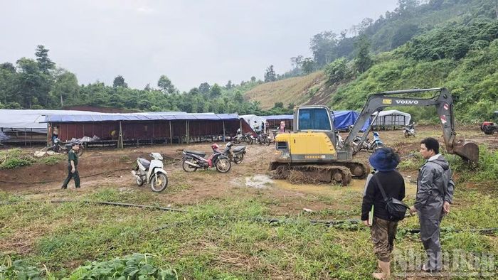 Toàn bộ 78 hộ dân, với 540 nhân khẩu vùng ảnh hưởng sụt lún mặt đất tại thôn Đắk Snao được sơ tán đến nơi an toàn.