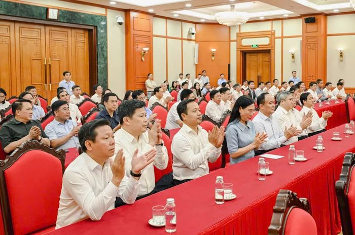 Các đại biểu dự hội nghị. (Ảnh: DUY LINH)