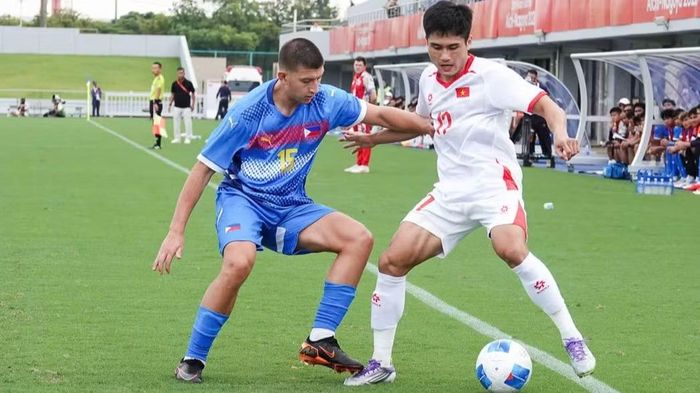 Thi đấu áp đảo nhưng U23 Việt Nam vẫn gặp khó khăn để tiếp cận khung thành đối thủ. (Ảnh: VFF)