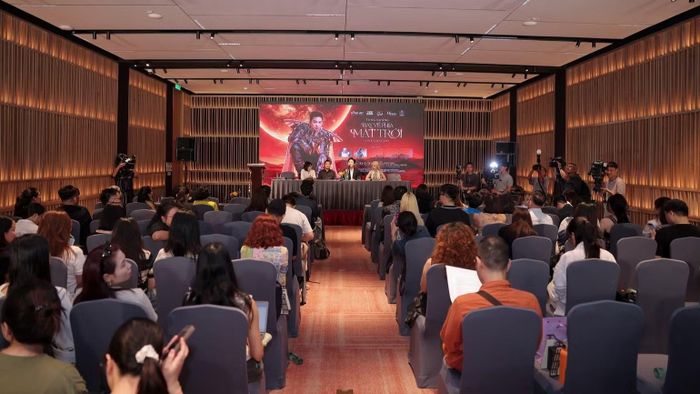 Buổi gặp gỡ báo chí giới thiệu live concert diễn ra chiều 18/9. (Ảnh: MẠNH NGUYỄN)