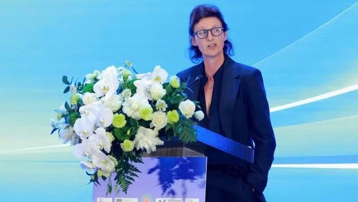 Tổng Giám đốc điều hành FTSE Russell Fiona Bassett cho rằng, Việt Nam như một điểm đến ngày càng quan trọng đối với nhà đầu tư quốc tế. (Ảnh: VŨ ANH)