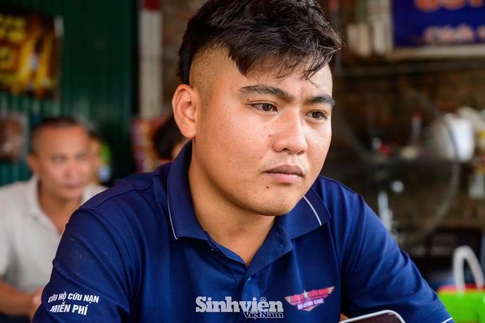 Anh Trần Văn Cương - Đội trưởng Đội cứu hộ cứu nạn hồ Ghềnh Chè (Thái Nguyên) kể lại quá trình tìm kiếm.