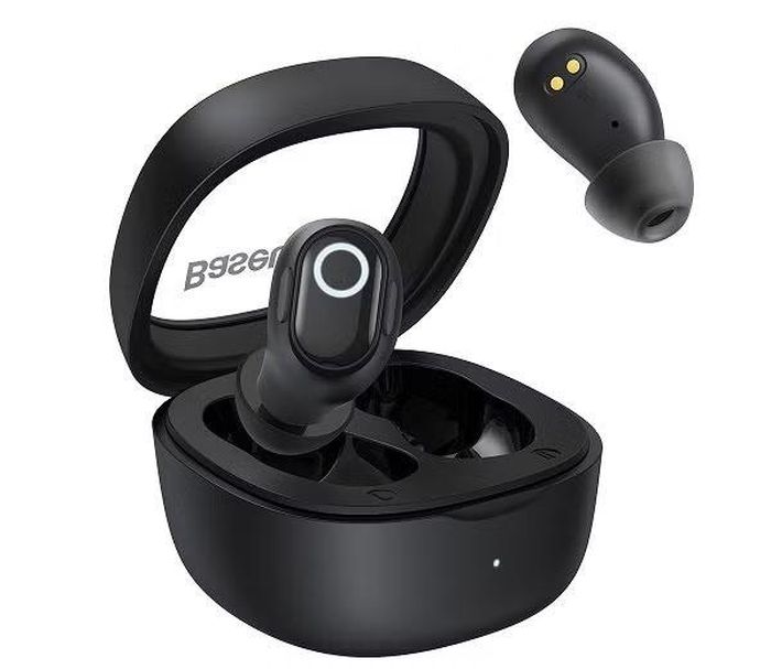 3. Tai nghe Baseus WM02 sử dụng Bluetooth 5.3, thiết kế nhét tai, giảm tiếng ồn, pin tới 25 giờ, hộp sạc nhỏ gọn dễ mang theo.