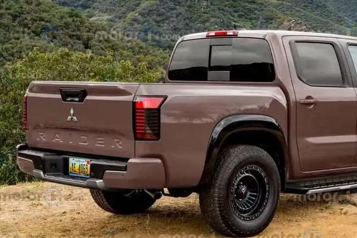 Mẫu xe bán tải mới nhà Mitsubishi có thể chia sẻ động cơ với Nissan Frontier.