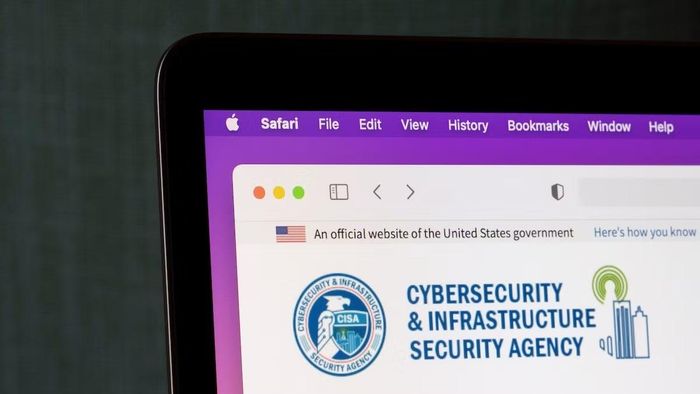 Website của Cơ quan An ninh mạng và Hạ tầng Mỹ (CISA).