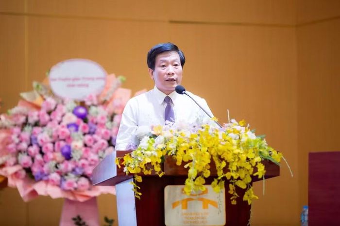 PGS.TS Nguyễn Hoàng Long – Bí thư đảng ủy, Hiệu trưởng Trường Đại học Công nghệ Giao thông vận tải khẳng định: Giá trị lớn nhất của trường hợp JSTT không chỉ nằm ở một chỉ mục hay một thứ hạng. Ảnh: UTT