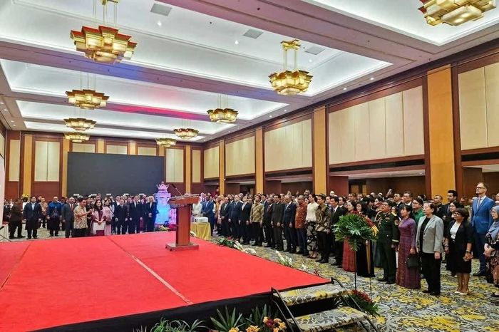 Lễ kỷ niệm 81 năm Quốc khánh Việt Nam tại Indonesia có sự tham dự đông đảo của bạn bè quốc tế. (Nguồn: Đại sứ quán Việt Nam tại Indonesia)
