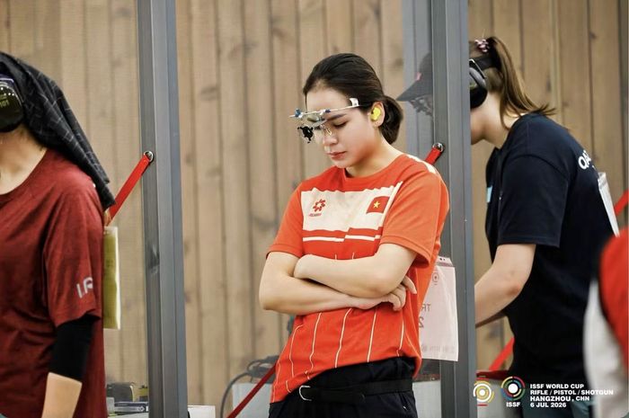Thu Vinh là một trong những niềm hy vọng của bắn súng Việt Nam tại Asiad 20.