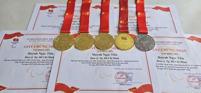 Anh Tiến tiếp tục giành nhiều thành tích mới tại các giải đấu. Ảnh: NVCC