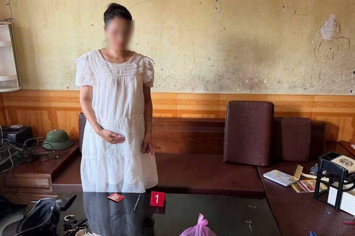 Nguyễn Thị Mai sử dụng ma túy khi đang mang thai. Ảnh: CACC.