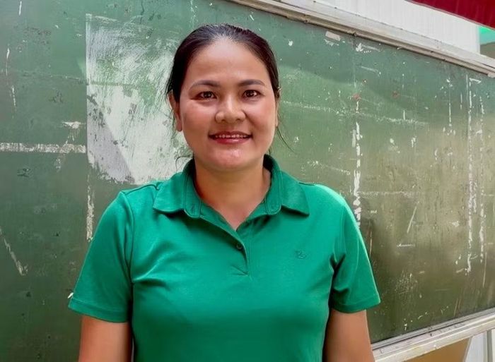 Chị Tạ Thu Hương, phụ huynh có con năm nay học lớp 12.