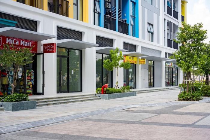 Tiện ích đủ đầy ngay dưới chân các tòa căn hộ. Ảnh: Hồng Quân