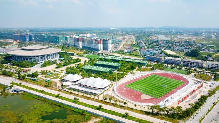 Khu căn hộ Park Residence sắp bàn giao, nằm gần 3 đại công viên. Ảnh: Hồng Quân