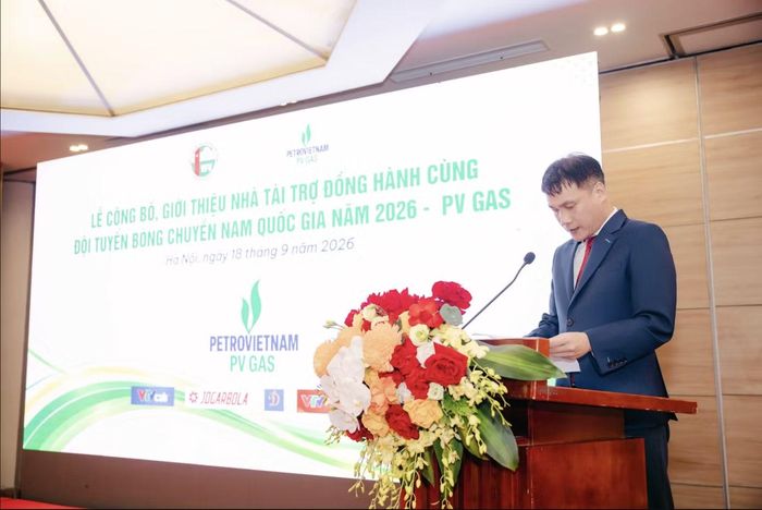 Ông Lê Trí Trường, Phó Chủ tịch kiêm Tổng thư ký Liên đoàn Bóng chuyền Việt Nam.