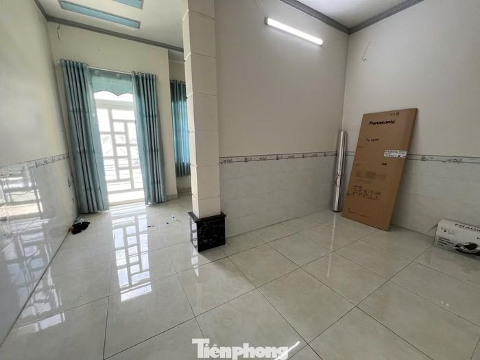Khu vực ban công nhà anh N.V.Q - nơi Nguyễn Đức Anh đột nhập. Ảnh: Nguyễn Tiến