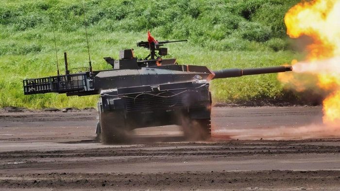 Xe tăng Type 10 của Mitsubishi (Nhật Bản) là một trong những chiếc xe tăng tinh vi nhất từng được chế tạo. Ít ai bên ngoài Nhật Bản biết đến sự tồn tại của nó. (Nguồn ảnh: Creative Commons/19fortyfive.com)