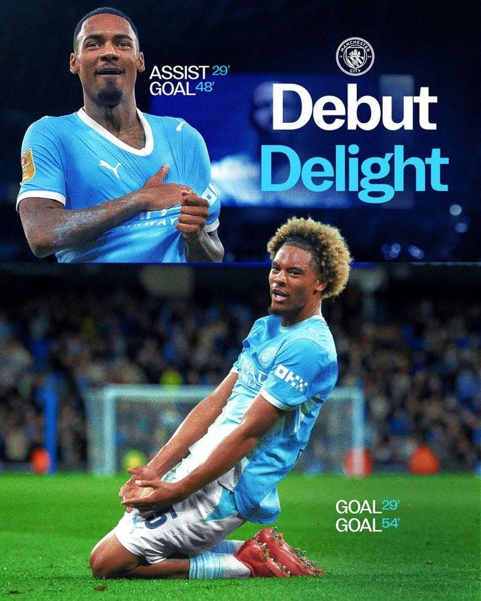 Allan cùng Samba đều tỏa sáng rực rỡ trong ngày ra mắt Man City