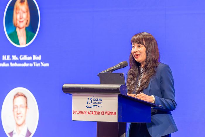 PGS.TS Nguyễn Thị Lan Anh, Phó Giám đốc Học viện Ngoại giao. Ảnh: Phong Sơn