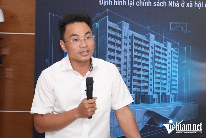 ThS. Đặng Tiến Long cho rằng cần chuyển từ tư duy “xây được bao nhiêu căn” sang “xây cho ai”.
