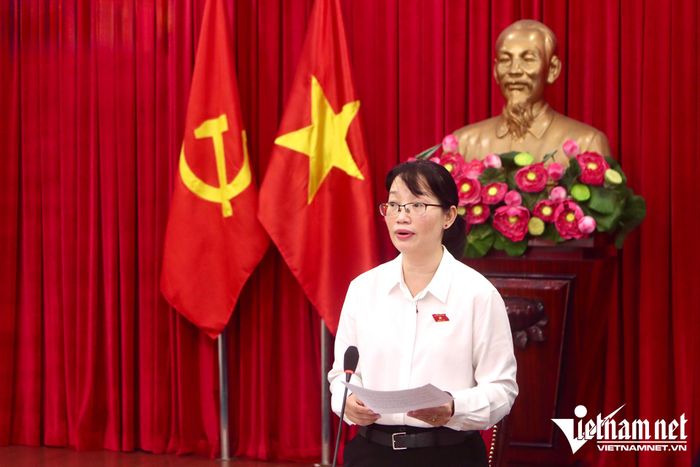 Phó Trưởng đoàn ĐBQH TPHCM Trần Thị Diệu Thúy chủ trì hội nghị
