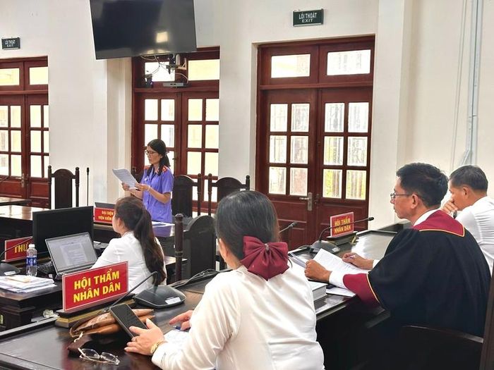 Kiểm sát viên trình bày quan điểm luận tội, đề nghị hình phạt và hướng xử lý các vấn đề của vụ án.