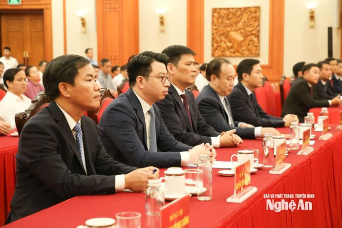 Các đồng chí được điều động, phân công, chỉ định dự hội nghị. Ảnh: dangcongsan.org