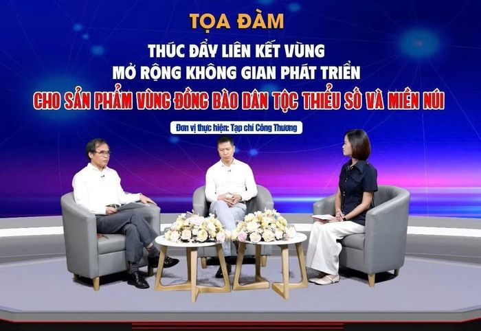 Các chuyên gia thảo luận về giải pháp thúc đẩy liên kết vùng, mở rộng không gian phát triển cho sản phẩm vùng đồng bào dân tộc thiểu số và miền núi. (Ảnh: CTV/Vietnam+)