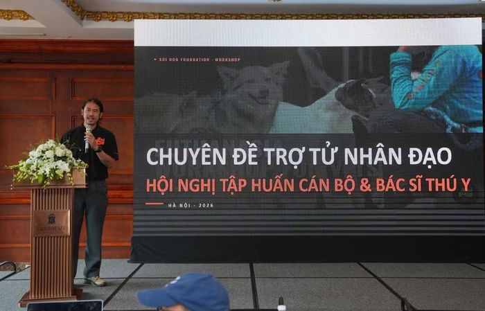  Bác sỹ thú y cao cấp, kiêm Trưởng bộ phận Khu bảo tồn Động vật thuộc tổ chức Soi Dog Foundation - Winn Ularn Kanyook chia sẻ. (Ảnh: BTC cung cấp) 