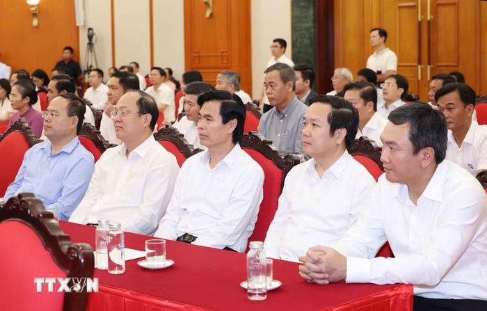 Đại biểu tham dự hội nghị. (Ảnh: Phương Hoa/TTXVN)