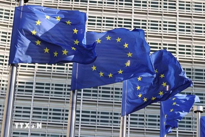Trụ sở Ủy ban châu Âu tại Brussels, Bỉ. (Ảnh: THX/TTXVN)