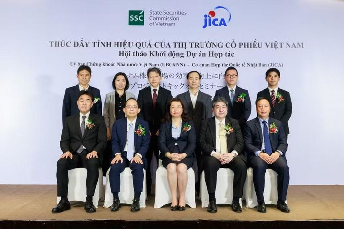 Cơ quan Hợp tác Quốc tế Nhật Bản (JICA) đã chúc mừng Việt Nam chính thức được FTSE Russell nâng hạng từ Thị trường Cận biên lên Thị trường Mới nổi. (Ảnh: JICA)