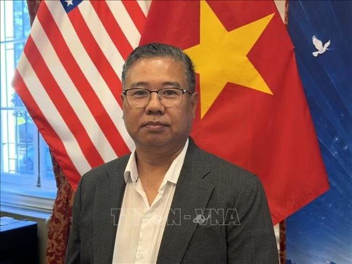 Ông Gary Thanh Nguyễn, Chủ nhiệm Câu lạc bộ Doanh nhân và Người Việt yêu nước vùng Đại đô thị Washington (DMV).