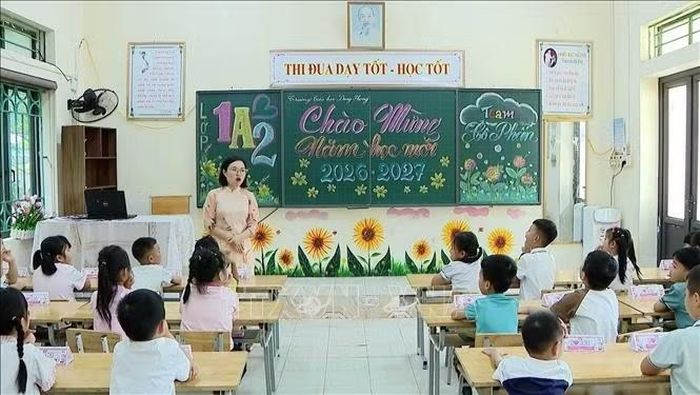 Sau sắp xếp, xã Nho Quan giảm 50% đầu mối trường học, góp phần nâng cao hiệu quả hoạt động giáo dục.