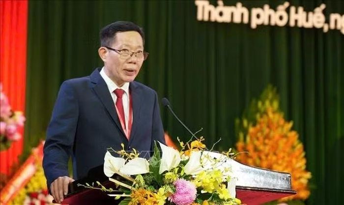Ông Hà Văn Tuấn, Phó Chủ tịch UBND thành phố Huế phát biểu.