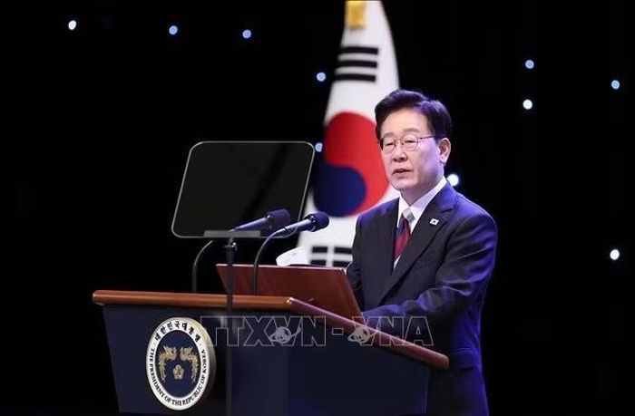 Tổng thống Hàn Quốc Lee Jae Myung. Ảnh: THX/TTXVN