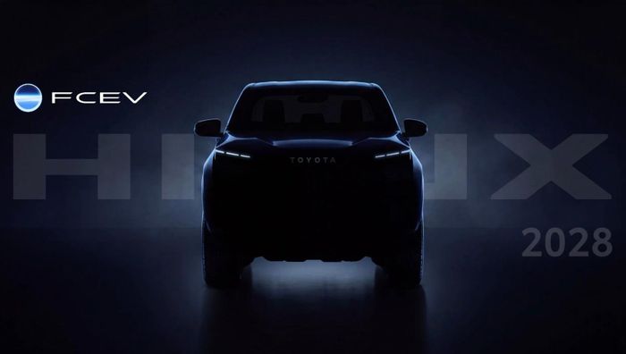 Toyota Hilux FCEV bản thương mại được xác nhận sẽ ra mắt năm 2028. Ảnh: Carscoops