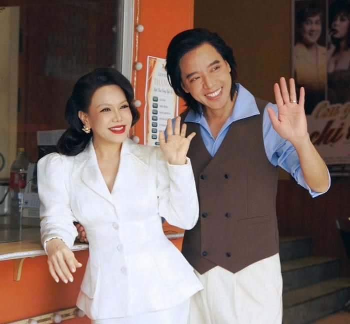 Những hình ảnh đời thường của Việt Hương và Hoài Phương luôn nhận được nhiều sự quan tâm từ khán giả. Ảnh: FBNV